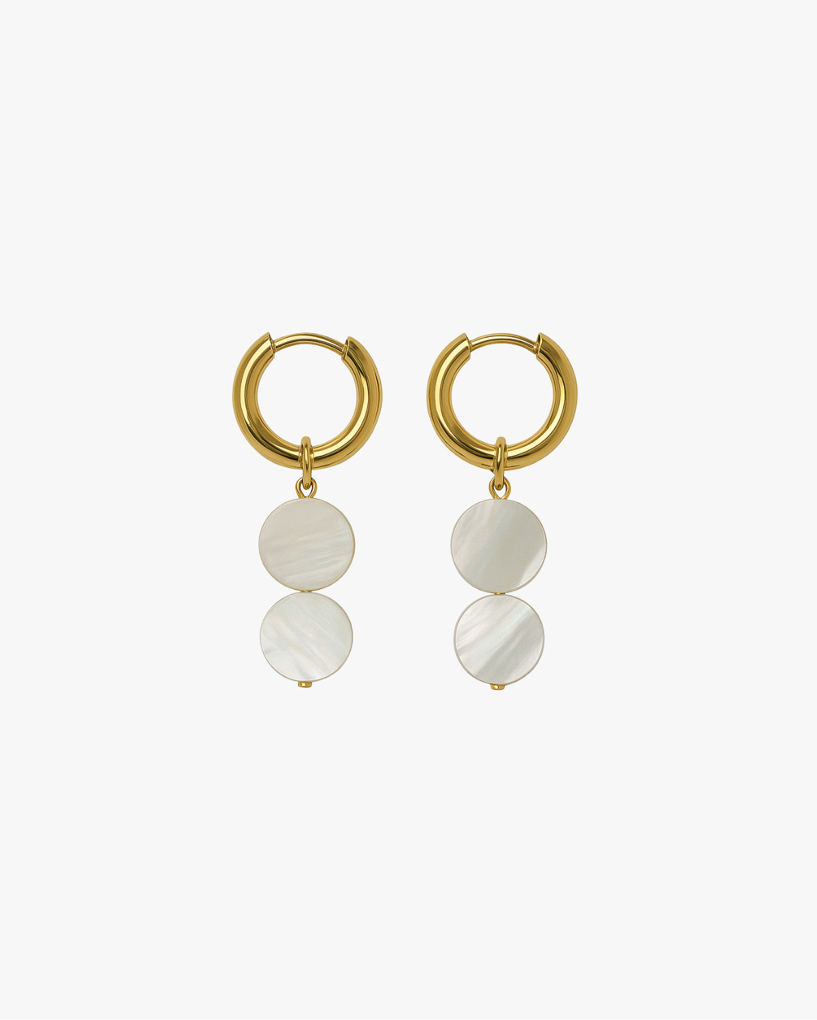 Mother-of-pearl earrings